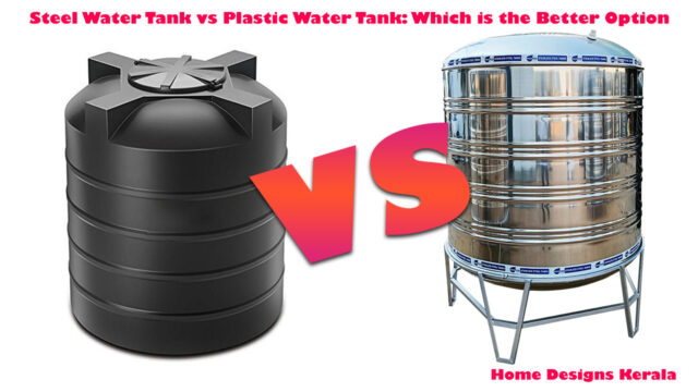 platic tank vs steel tank